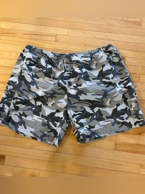 Big Dogs Camo Rip Stop Mens Casual Shorts Size 5XL Cargo